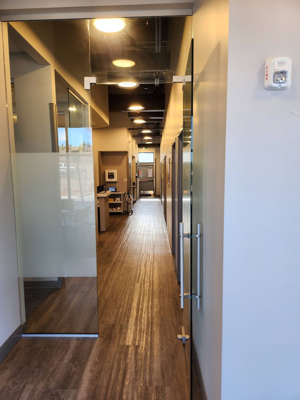Offices cleaned (mop/vacuum/dust)