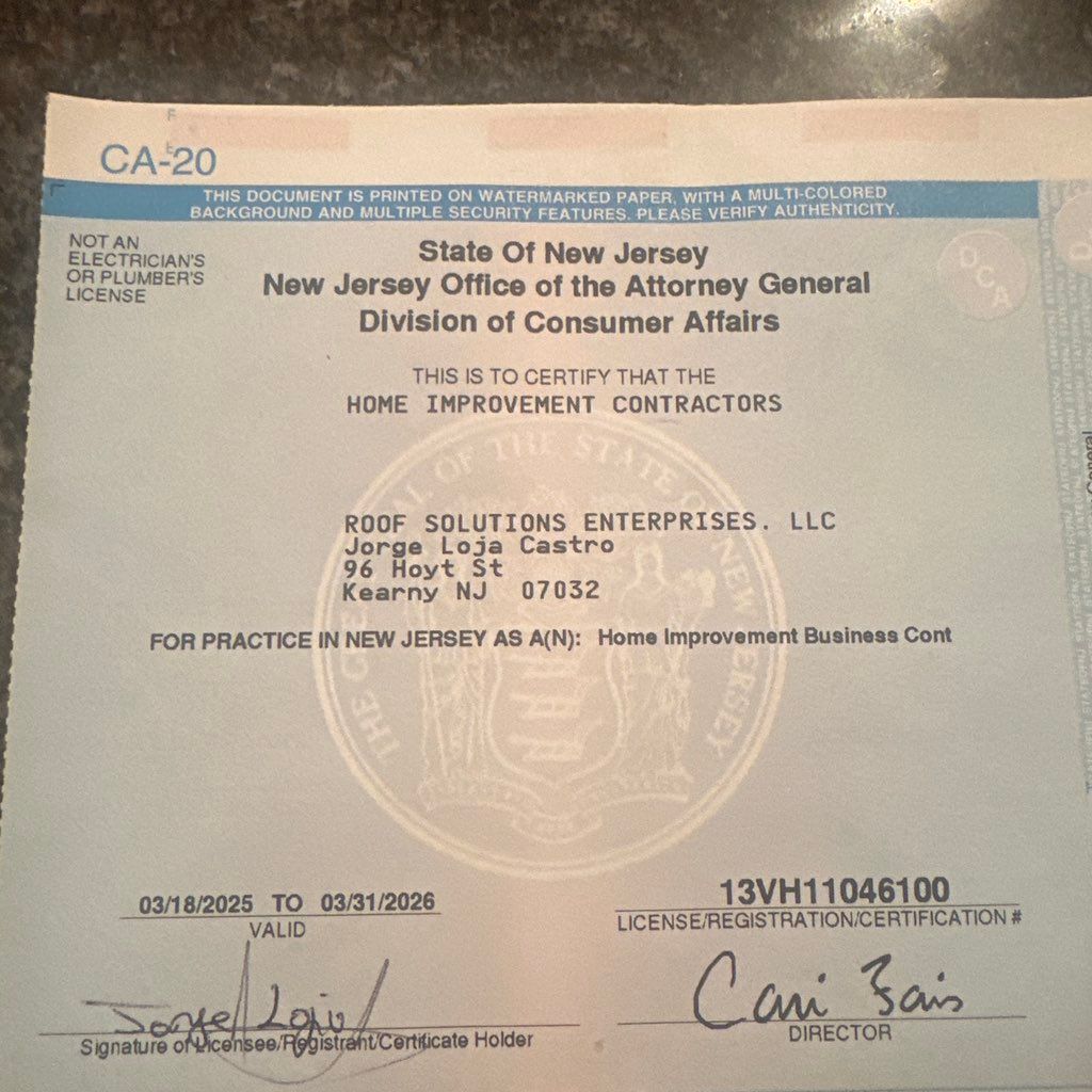 Roof Solutions Enterprises LLC