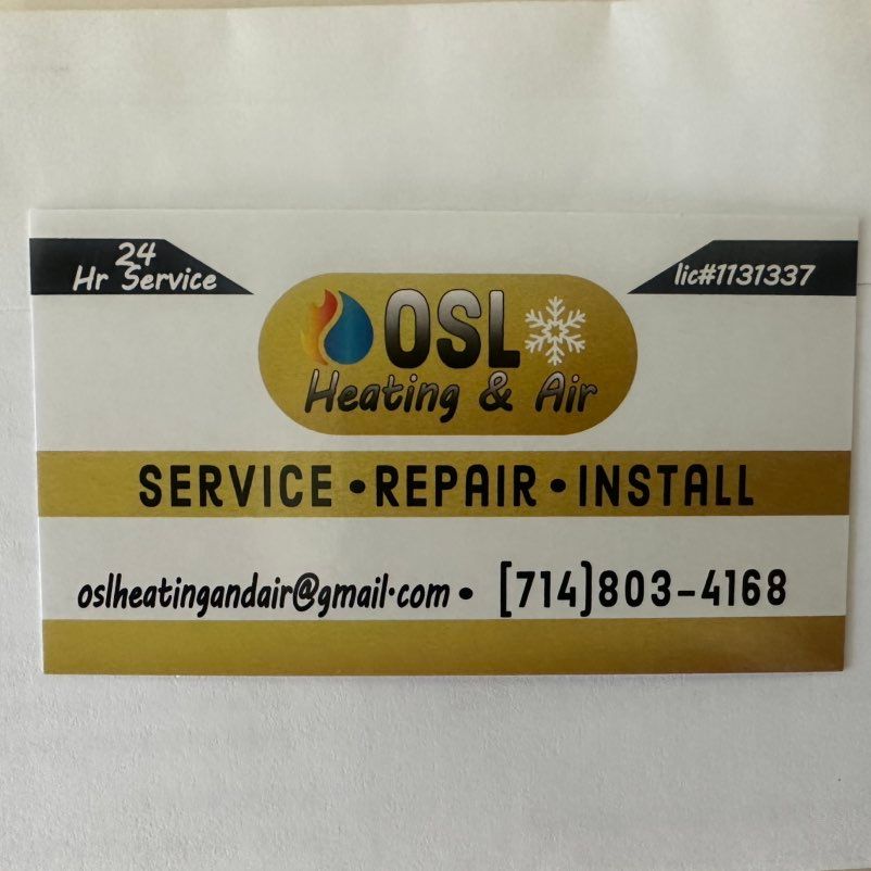 OSL heating and air