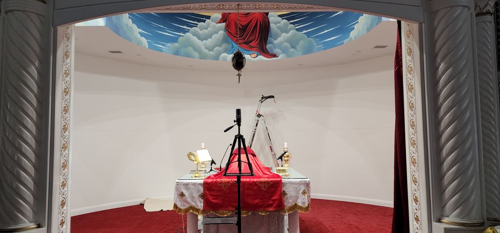 Painting The Sanctuary (Bosom of the Father) of Ar