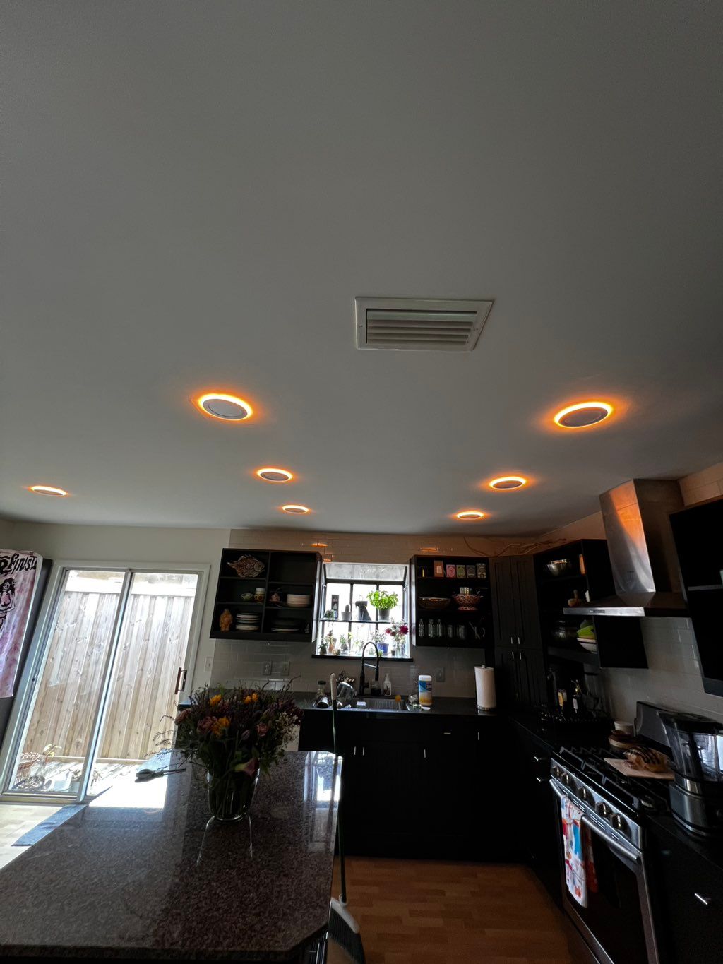 Night dimming mode on 6” recessed lighting 