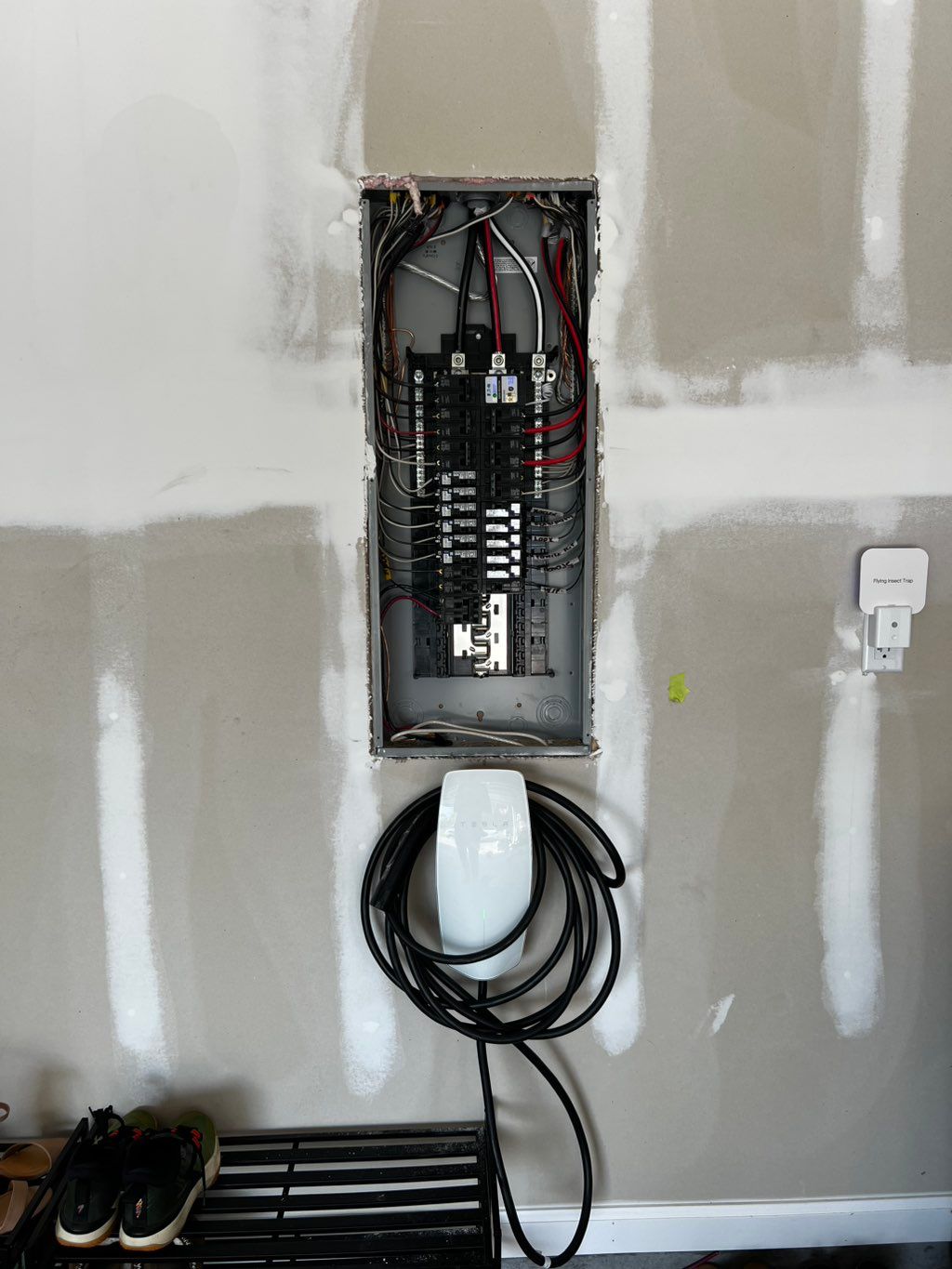 50 amp Tesla charger install 