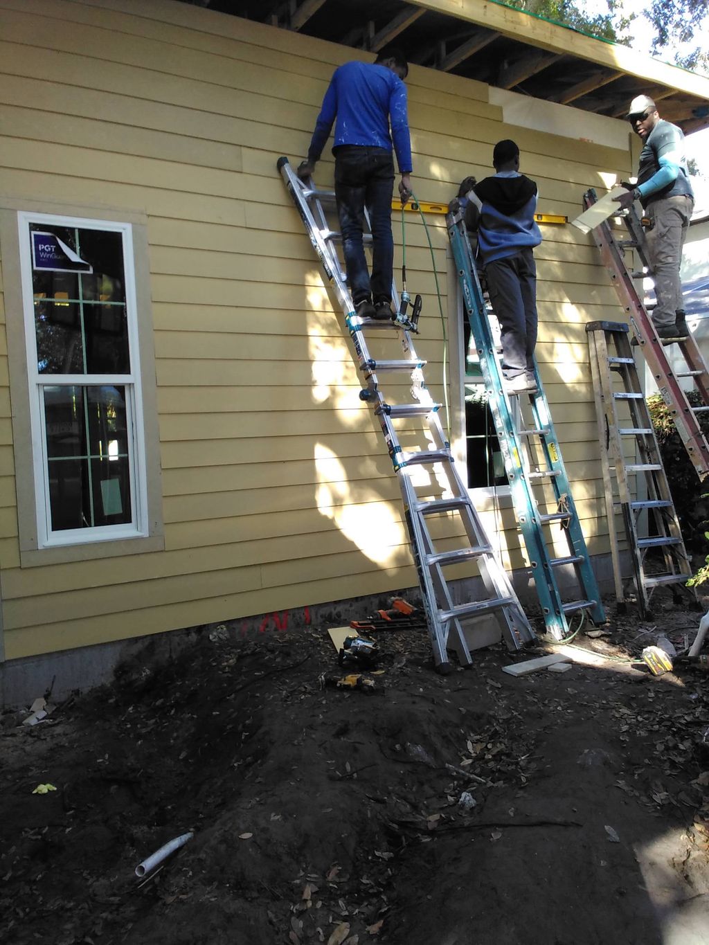 Hardie board siding installation 
