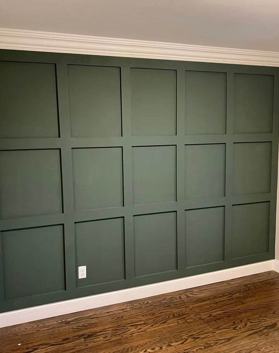 Finished Accent Wall