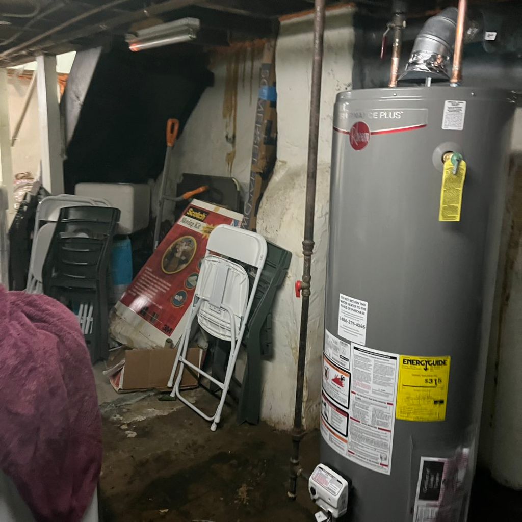 new water heater installed 