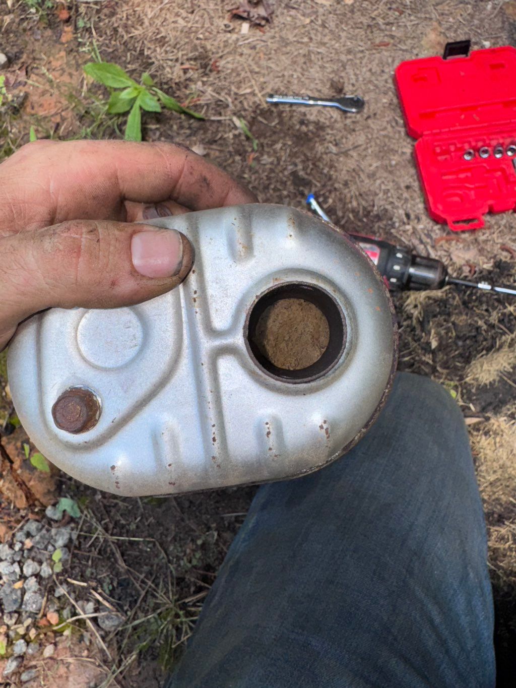 Cleanedthe carburetor on a Honda push mower. Still