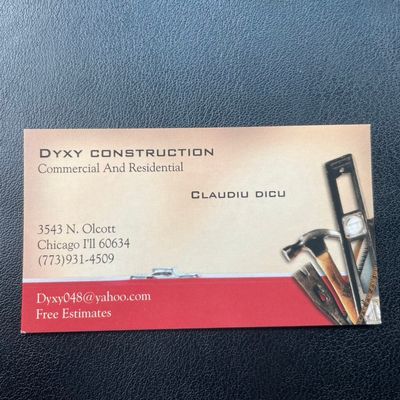 Avatar for Dyxy construction