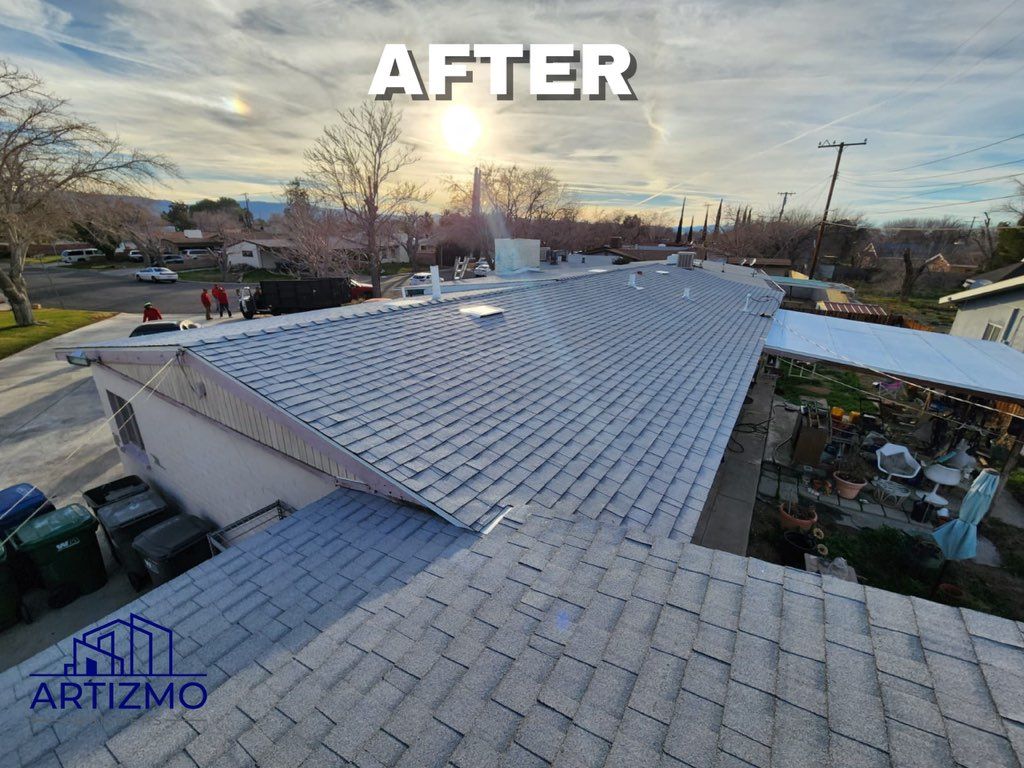 After Picture of Completed Roof Replacement 
