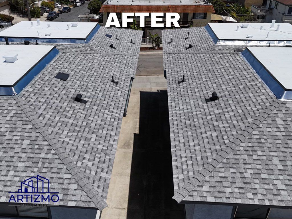 After Picture of Completed Roof Replacement 