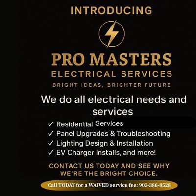 Avatar for Pro Masters Electrical Services