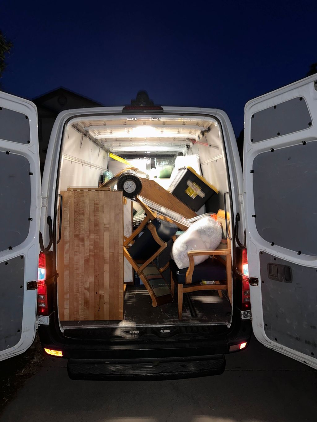 Moving job from Elk Grove, CA to Yelm, WA all done