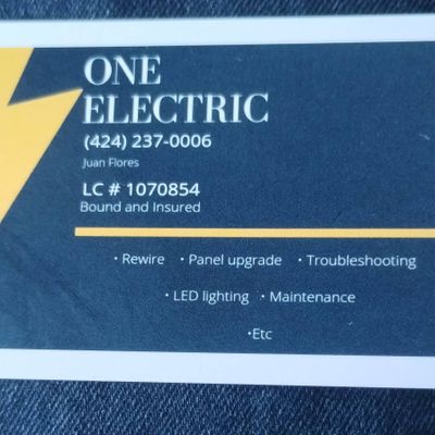 Avatar for ONE ELECTRIC