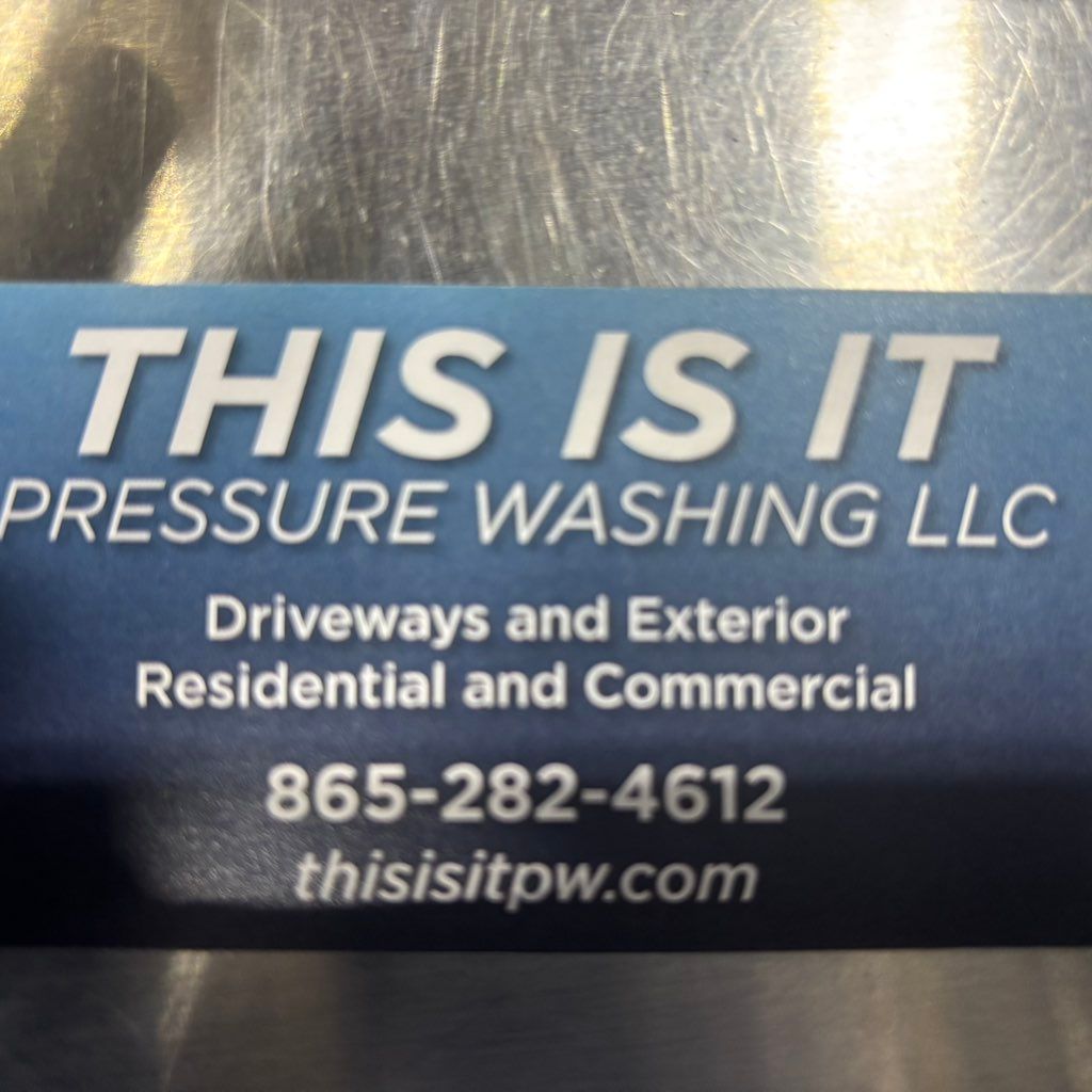 This is it pressure washer LLC