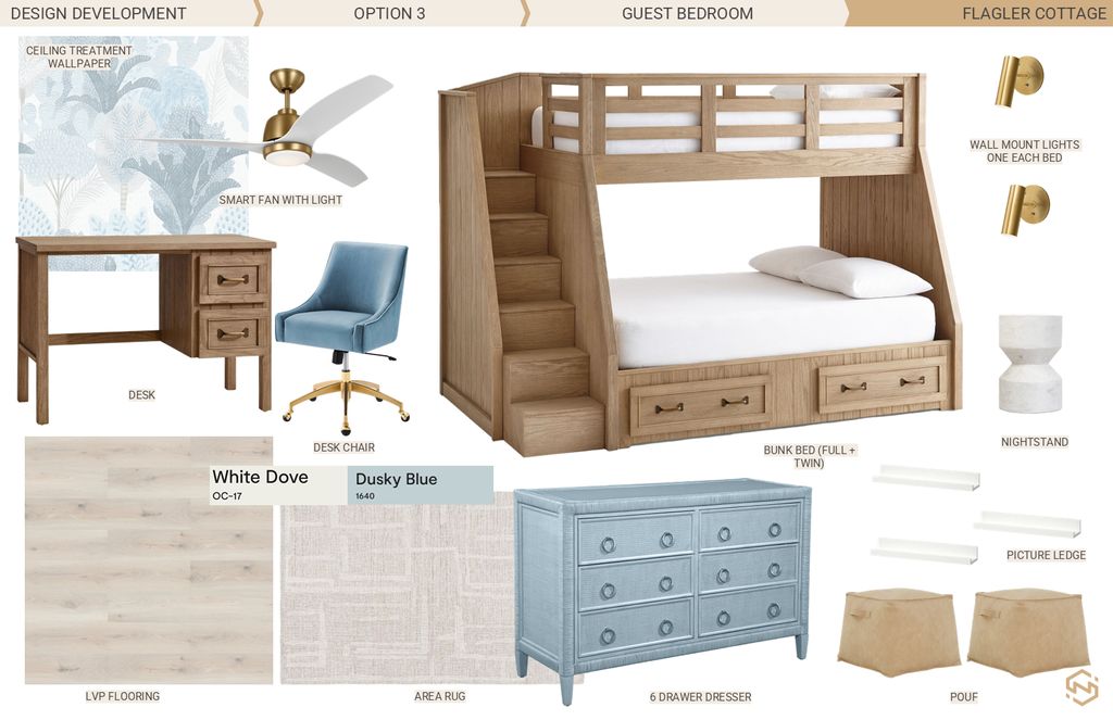 FLAGLER COTTAGE KID'S ROOM