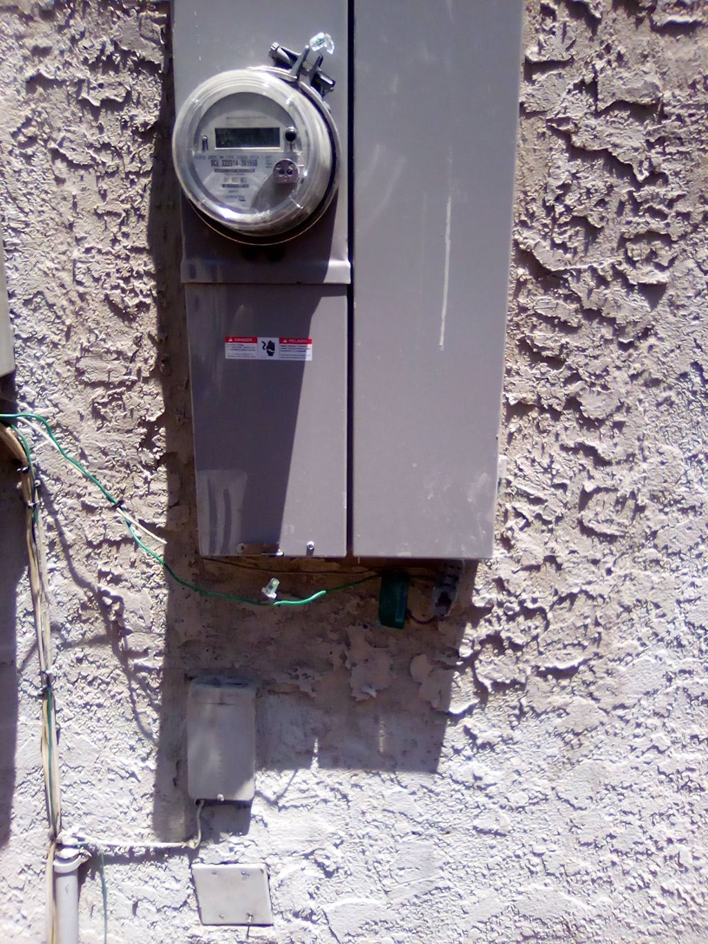 another pic of finish work on 200 amp upgrade inst