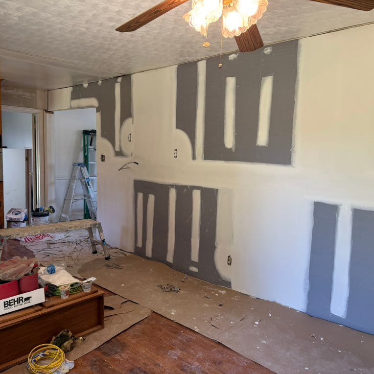 Drywall finisher and Paint