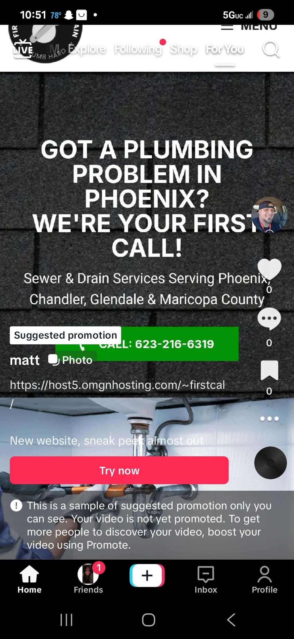 Give us a call day or night!