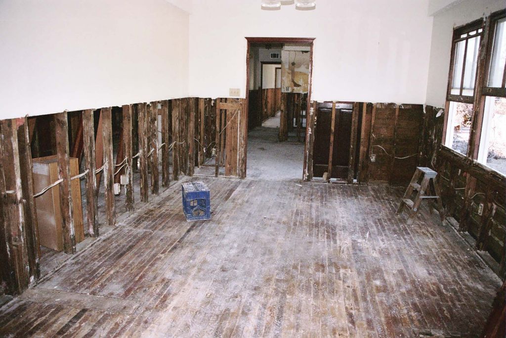 Water mitigation - drywall repair