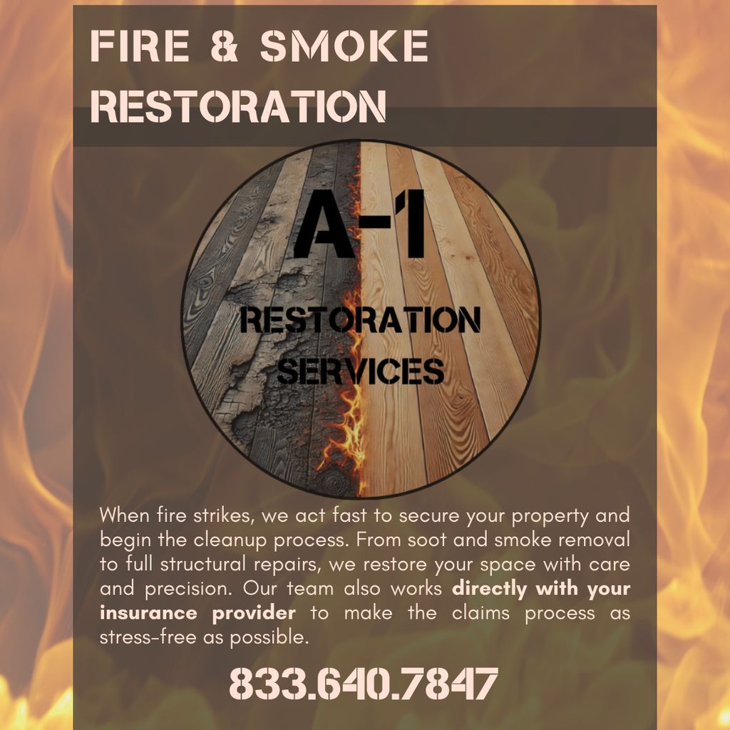 Fire damage restoration