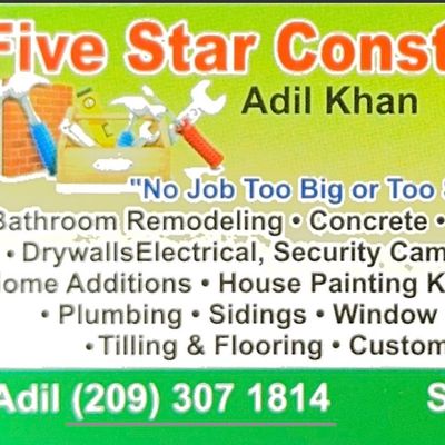 Avatar for Five star construction