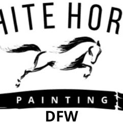 White Horse Painting DFW