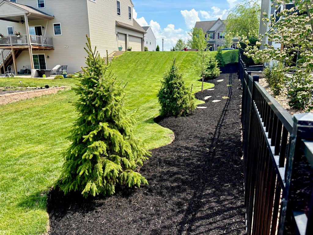 Mulch, Edging, Planting