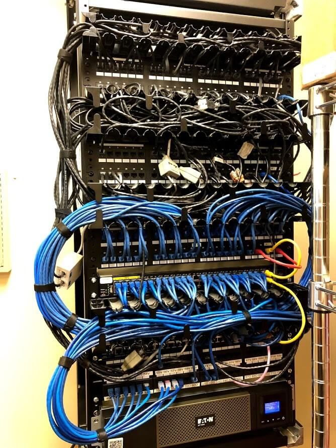 New office network install.
