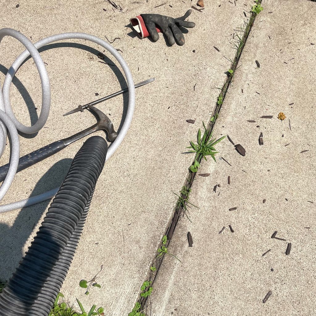 deteriorated sidewalk expansion joints