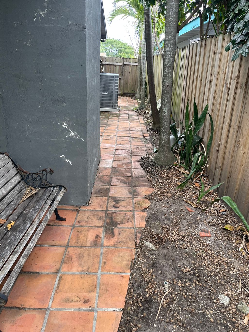 After clean up