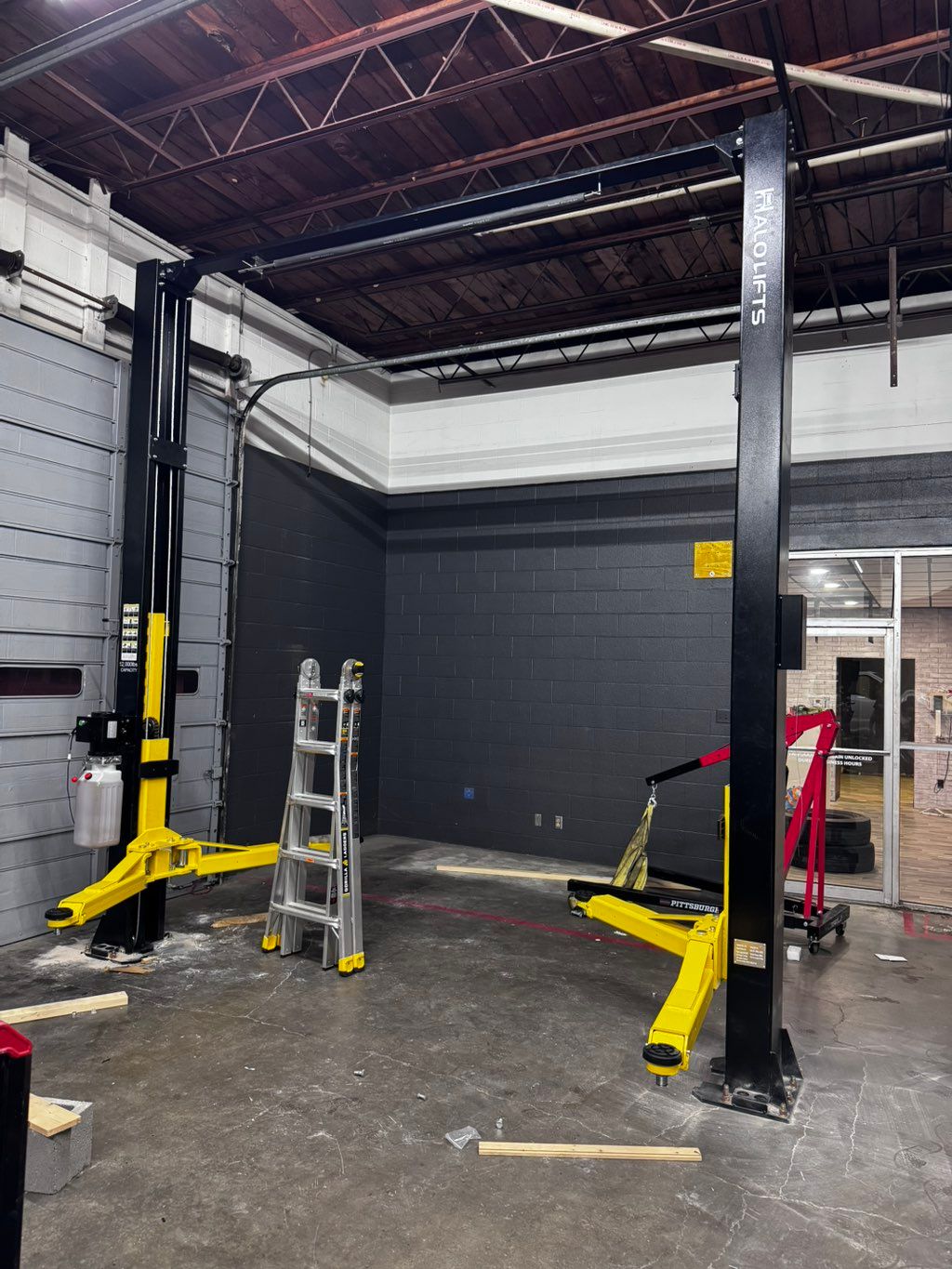 I installed a car lift