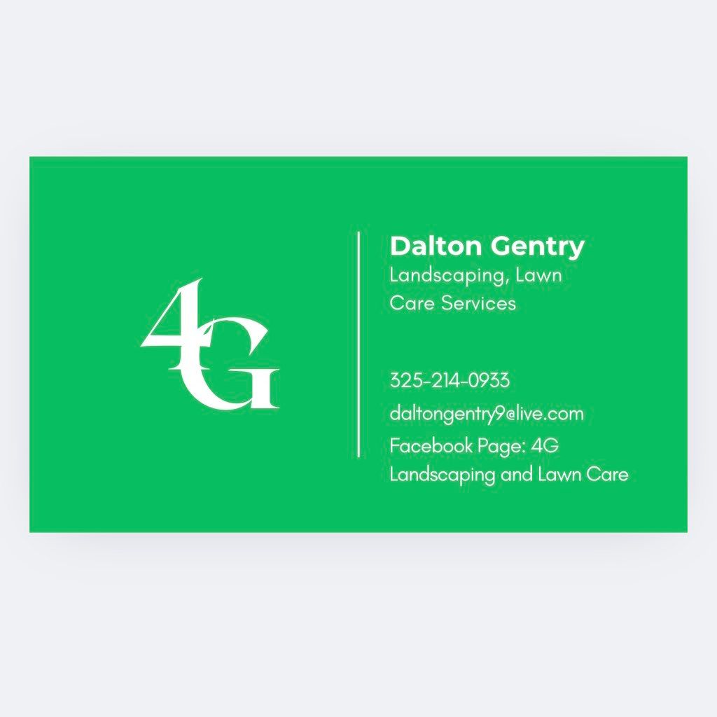 4G Landscaping and Lawn Service