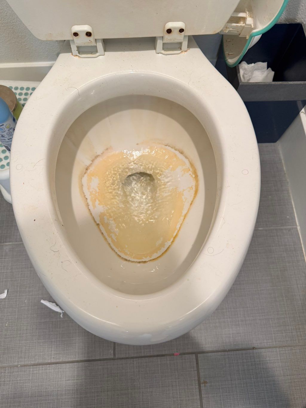 Standard cleaning (before)