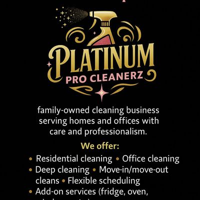 Avatar for Platinum Pro Cleanerz