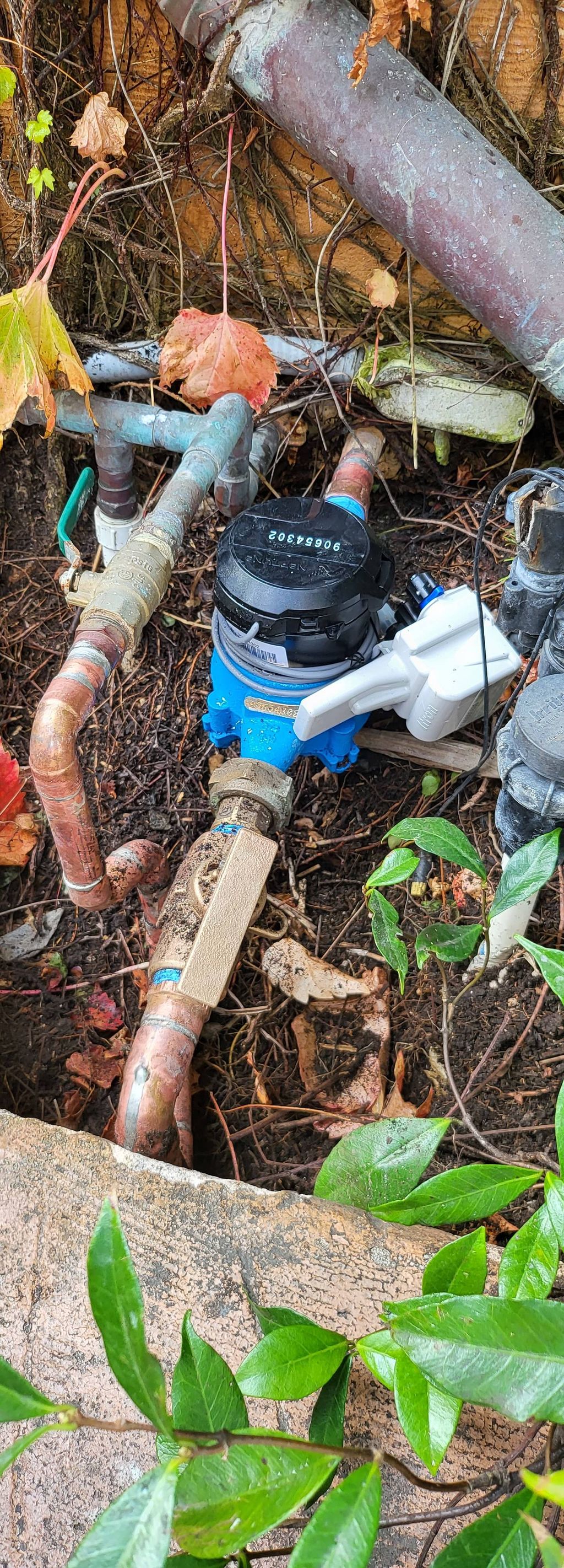 sewer sub meter install (contact for more informat