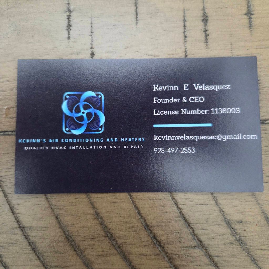 Kevinn's air conditioning and heaters