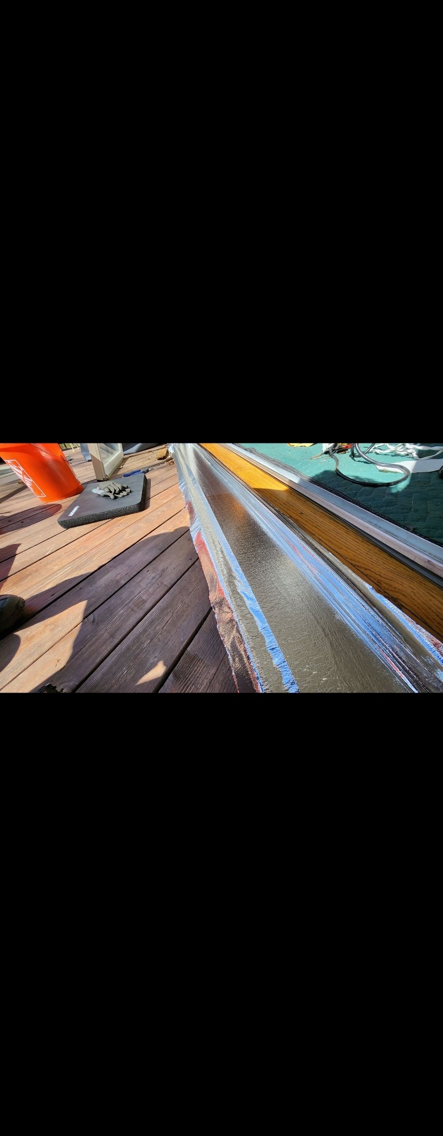 Sliding door wood replace 