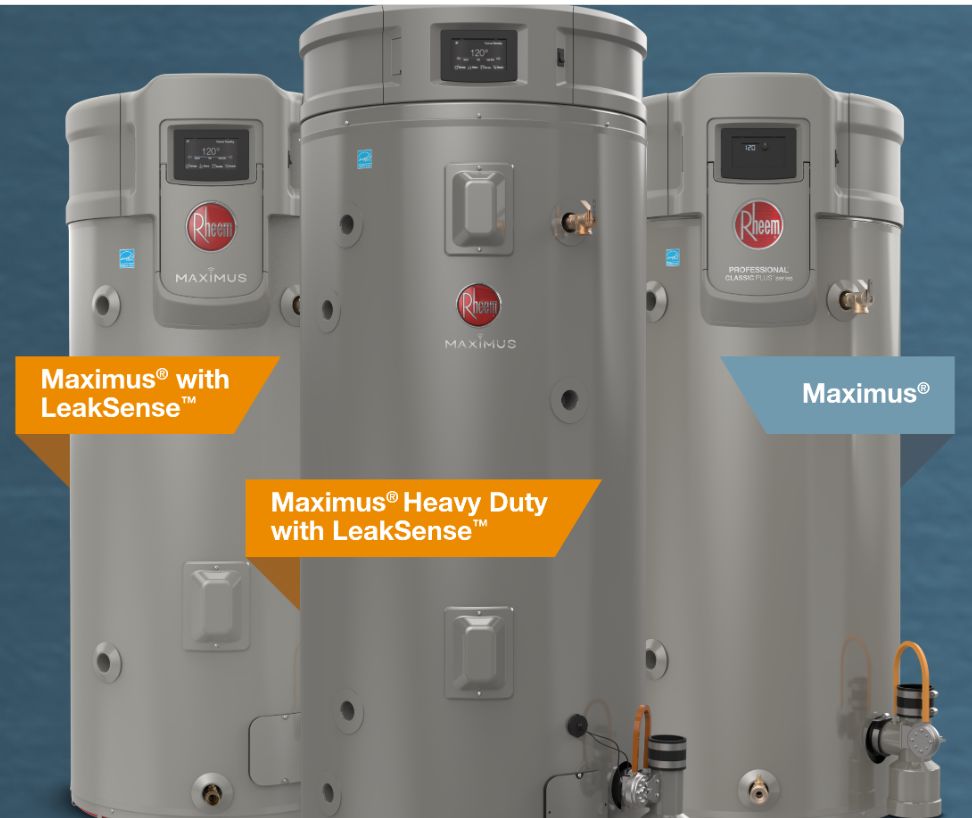 New Rheem Water Heater