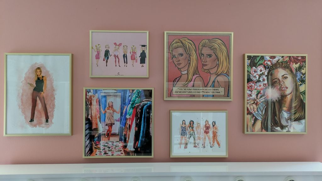 Artwork hanging 2
