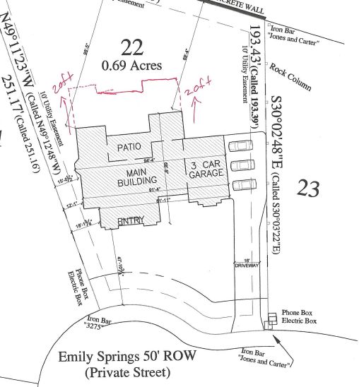 Site plans made simple! Send us your survey of you