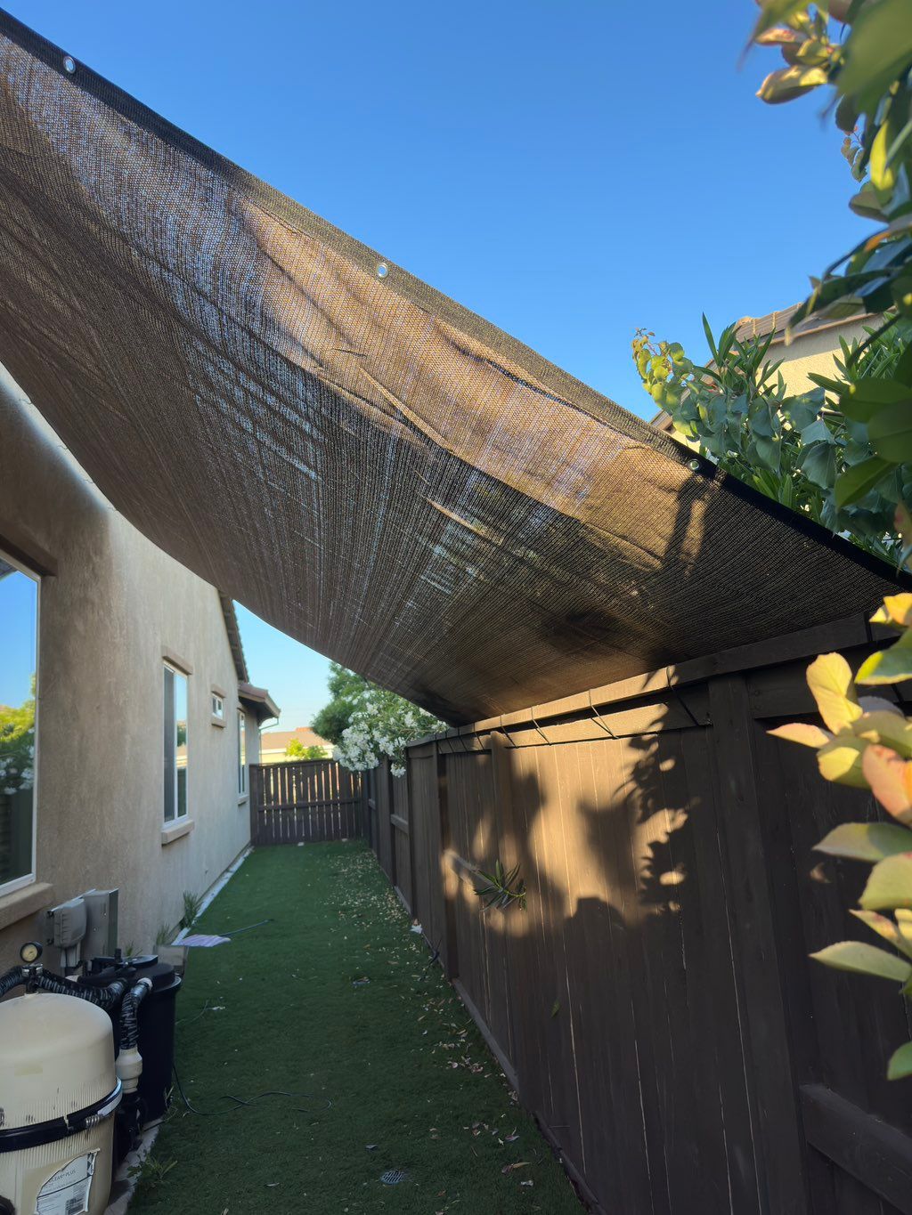 Installed a shadow sail!