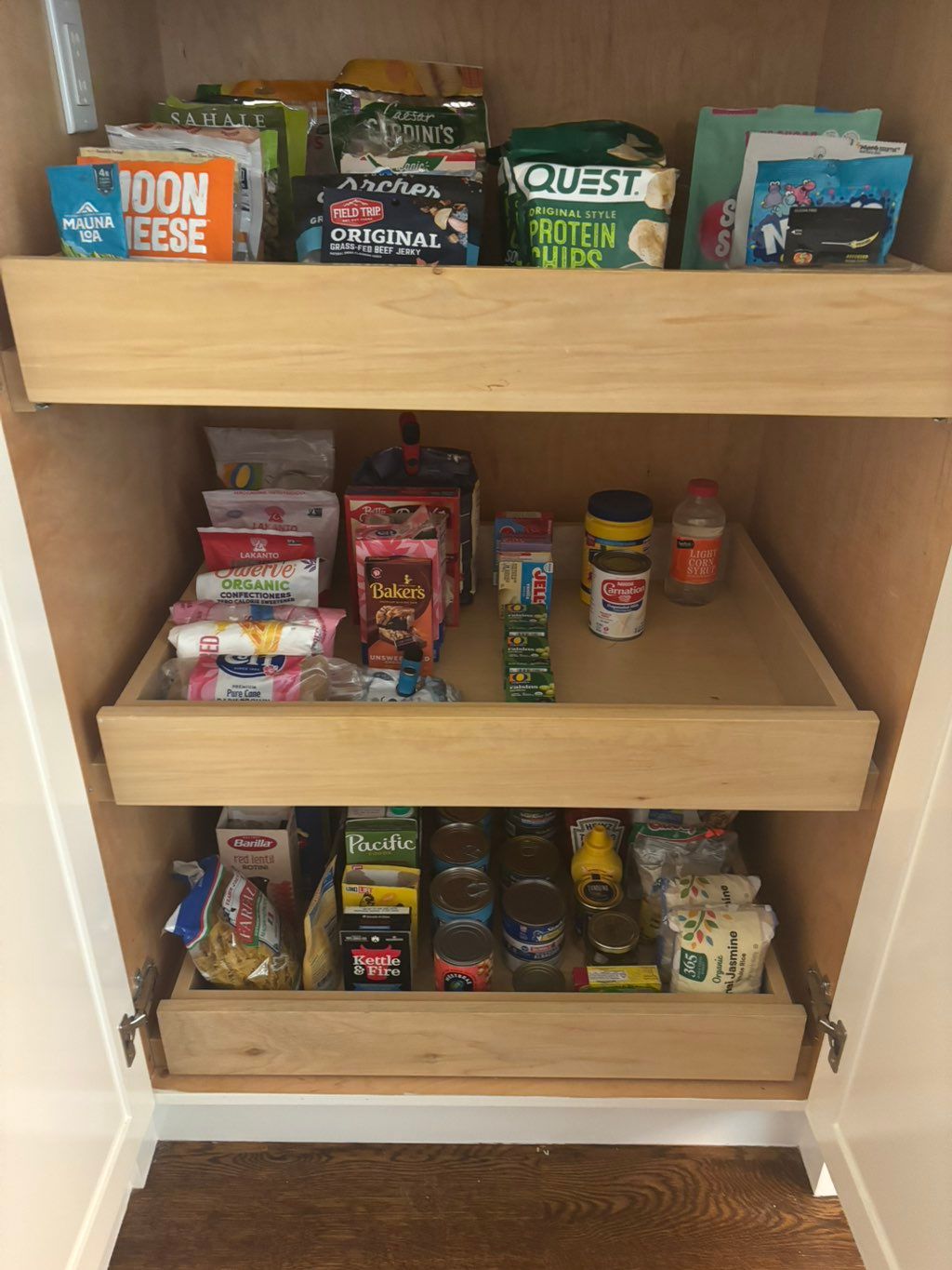 A good Ol Pantry Reorg 