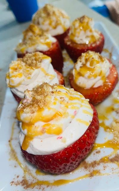 Berry sweet, cheesecake treat