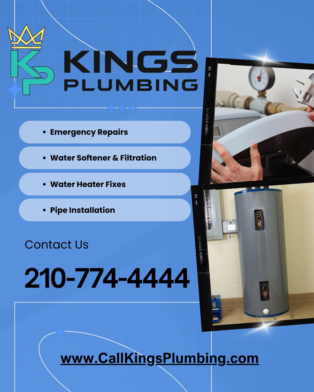 Need plumbing help in a pinch? Kings Plumbing has 