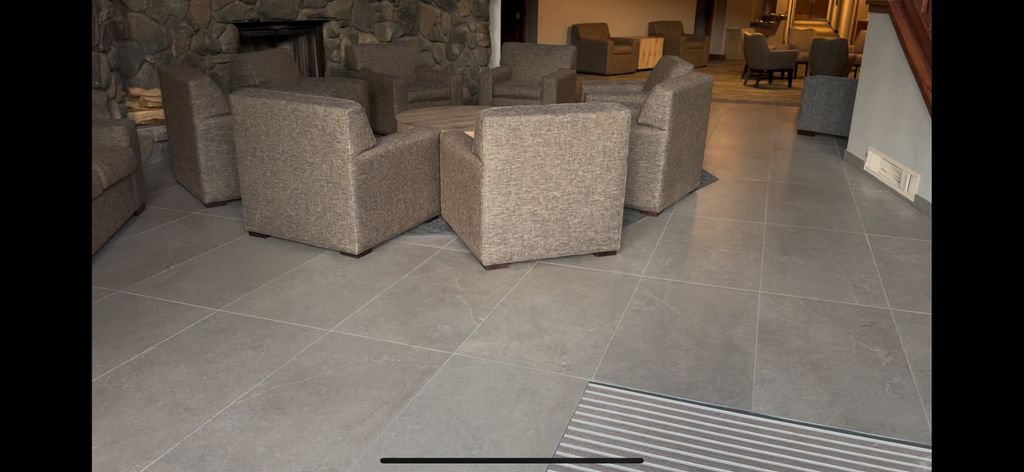 24 x 48 Tile Install - Stacked Pattern