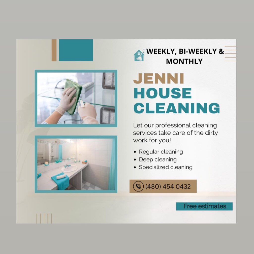 Jennii house cleaning