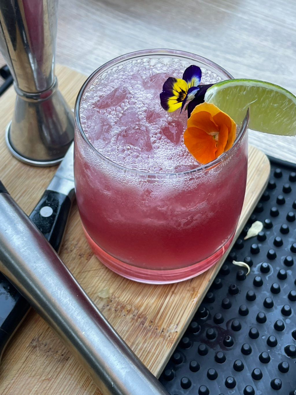 Hibiscus margarita highlight of my night 