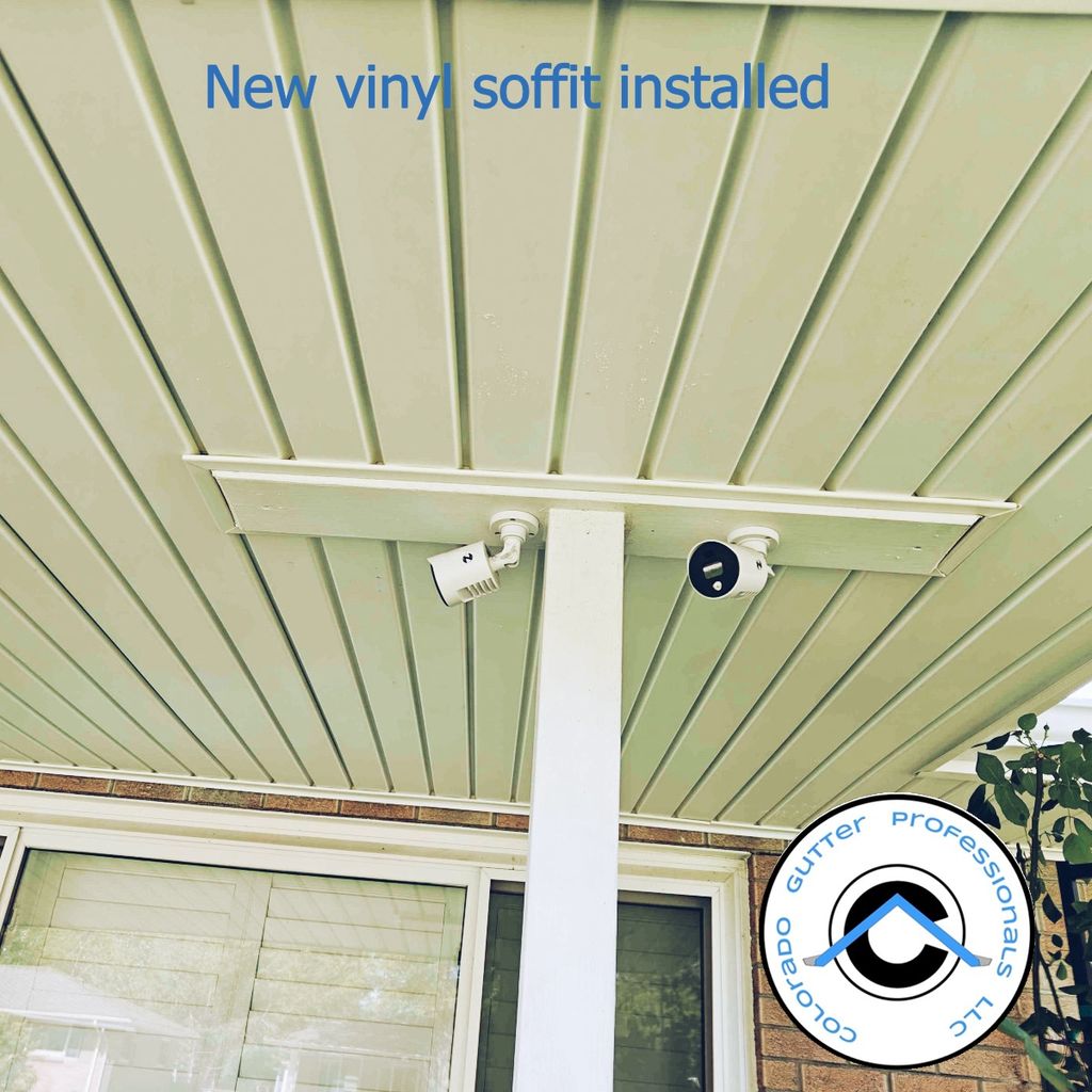 New Vinyl soffit