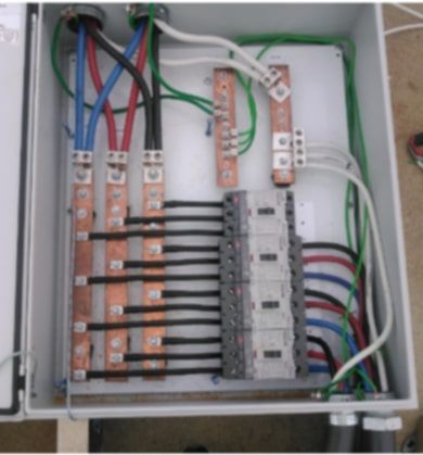 3 phase solar combiner panel