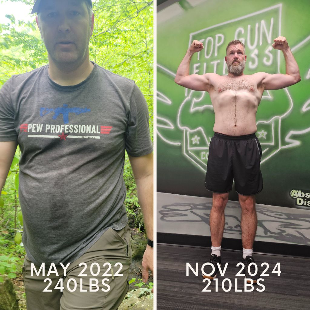240lbs vs 210lbs