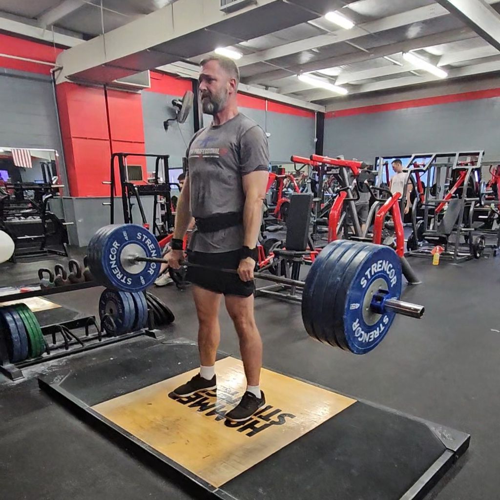 405lbs deadlift, light weight baby!